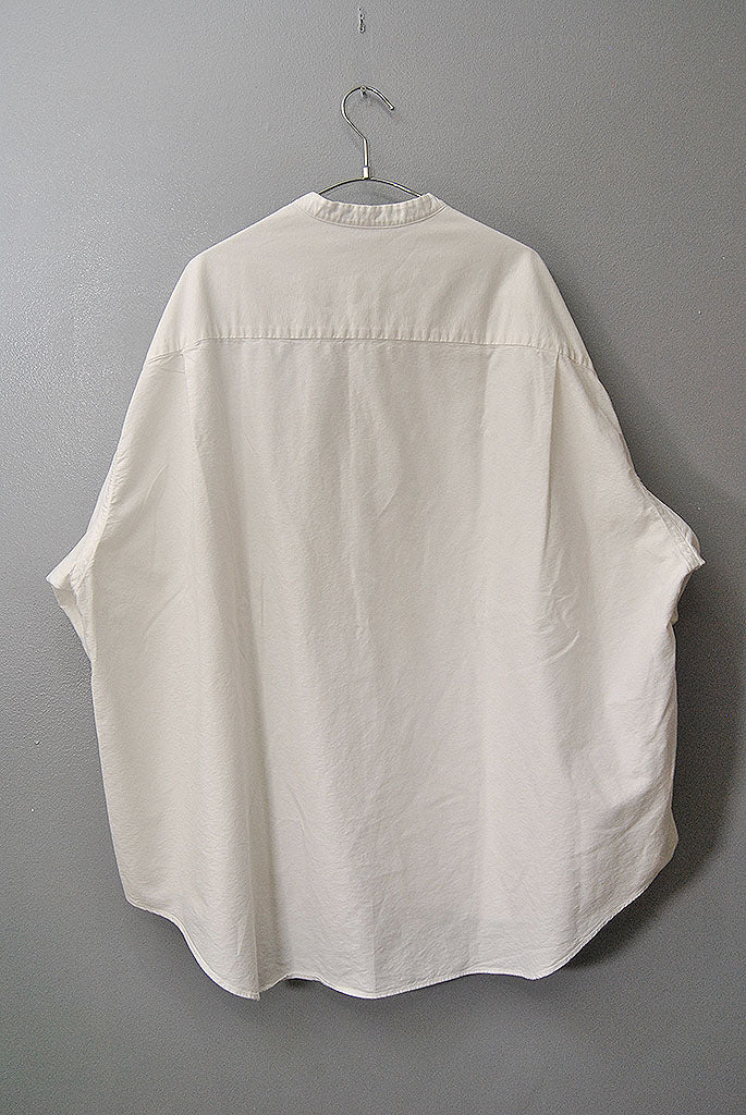 Graphpaper Oxford Oversized Band Collar Shirt