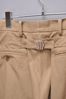 COMME des GARCONS HOMME 綿エステルツイル タックパンツ