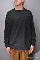 COMOLI ウール天竺長袖クルー