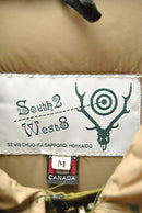 South2 West8 White Goose Down Jacket