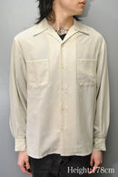 WACKO MARIA 50'S OPEN COLLAR SHIRT