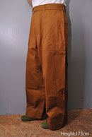 COMME des GARCONS HOMME 綿オックス 製品染め ベルトパンツ