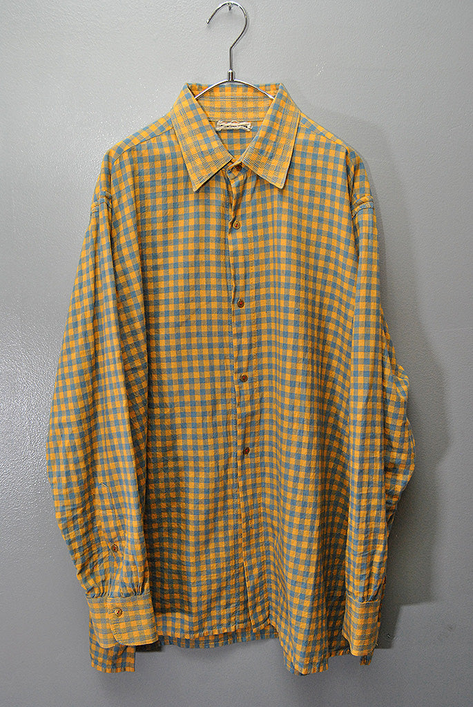 MAATEE&SONS GUPTA KHADI COTTON CHECK SHIRTS
