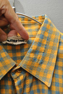 MAATEE&SONS GUPTA KHADI COTTON CHECK SHIRTS