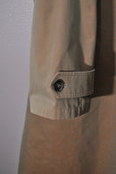 CristaSeya oversized trench with leather patch