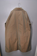 CristaSeya oversized trench with leather patch