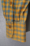 MAATEE&SONS GUPTA KHADI COTTON CHECK SHIRTS