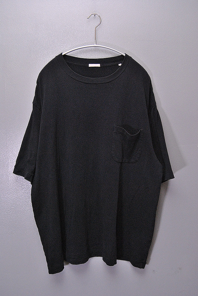 COMOLI コットンシルク裏毛 半袖クルー