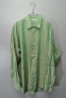 HEUGN Alan リネンシャンブレーワンピースカラーシャツ