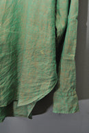 HEUGN Alan リネンシャンブレーワンピースカラーシャツ