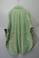 HEUGN Alan リネンシャンブレーワンピースカラーシャツ