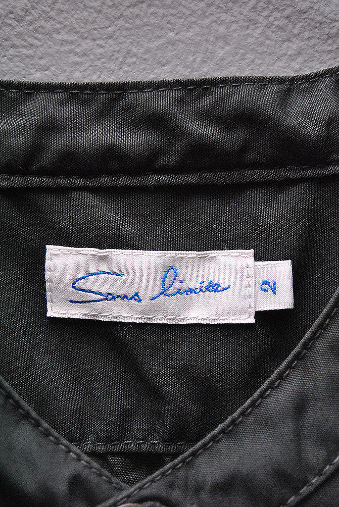Sans limite ２本針スタンドカラー
