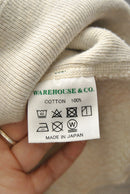 WAREHOUSE ヘビーウェイト脇リブスウェット