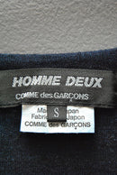 COMME des GARCONS HOMME DEUX インディゴ染めTシャツ