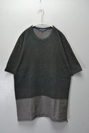 COMME des GARCONS HOMME 切り替えTシャツ