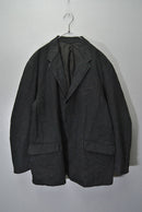 COMOLI ブラックドリルジャケット