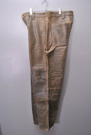 Stussy Distressed Leather Work Pant