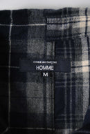 COMME des GARCONS HOMME 綿フランネルチェックシャツ