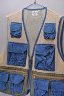 orSlow × BEAMS デニムフィッシングベスト