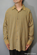 MAATEE&SONS GUPTA KHADI COTTON CHECK SHIRTS