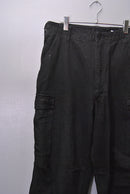 COMOLI ブラックデニム B.D.U パンツ