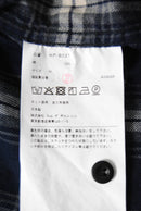COMME des GARCONS HOMME 綿フランネルチェックシャツ