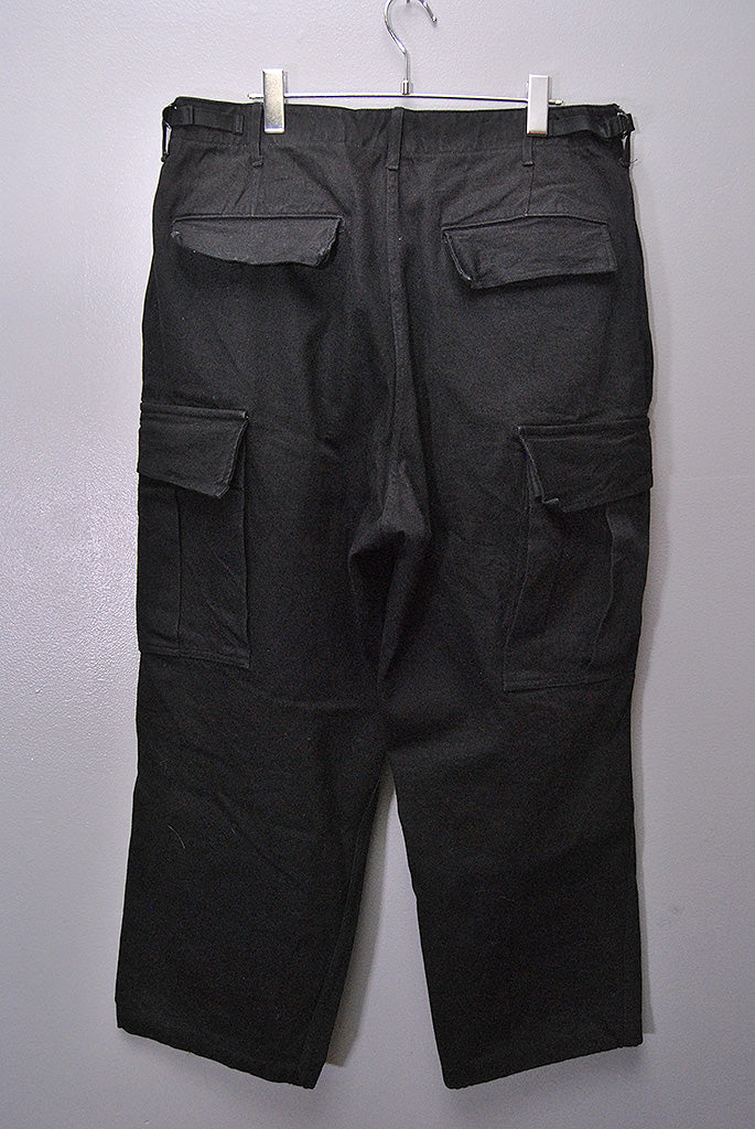COMOLI ブラックデニム B.D.U パンツ