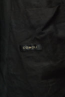 COMOLI ブラックドリルジャケット
