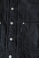 COMME des GARCONS HOMME 綿エステルデニム ワークジャケット