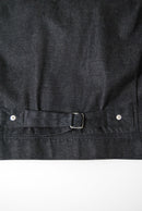 COMME des GARCONS HOMME 綿エステルデニム ワークジャケット