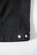 COMME des GARCONS HOMME 綿エステルデニム ワークジャケット