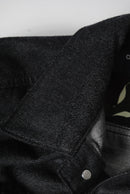 COMME des GARCONS HOMME 綿エステルデニム ワークジャケット