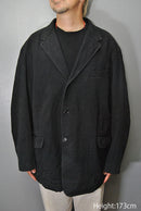 COMOLI ブラックドリルジャケット