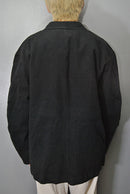 COMOLI ブラックドリルジャケット