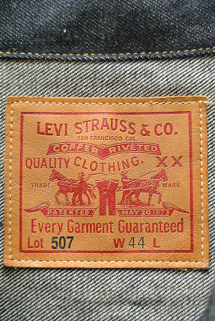 LEVI'S VINTAGE CLOTHING 1953 507 TYPEⅡ DENIMI JACKET