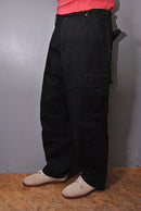 COMOLI ブラックデニム B.D.U パンツ