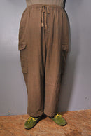 COMOLI KHAKI縮絨ウール 6Pパンツ