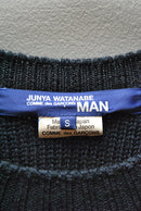 JUNYA WATANABE MAN COMME des GARCONS ウールモヘヤ ケーブルニット