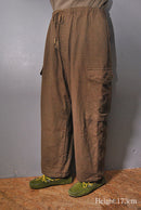 COMOLI KHAKI縮絨ウール 6Pパンツ