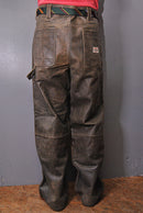Stussy Distressed Leather Work Pant