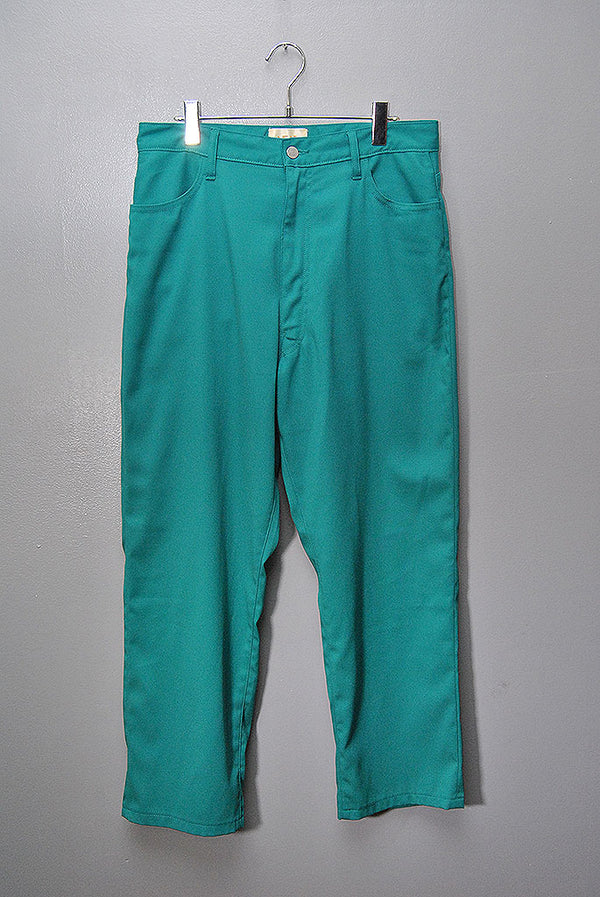 NEAT ニート 24SS カラーポリビスコースパンツ NEAT ] ニート Color Poly Viscose Pants (GREEN) | INS ONLINE