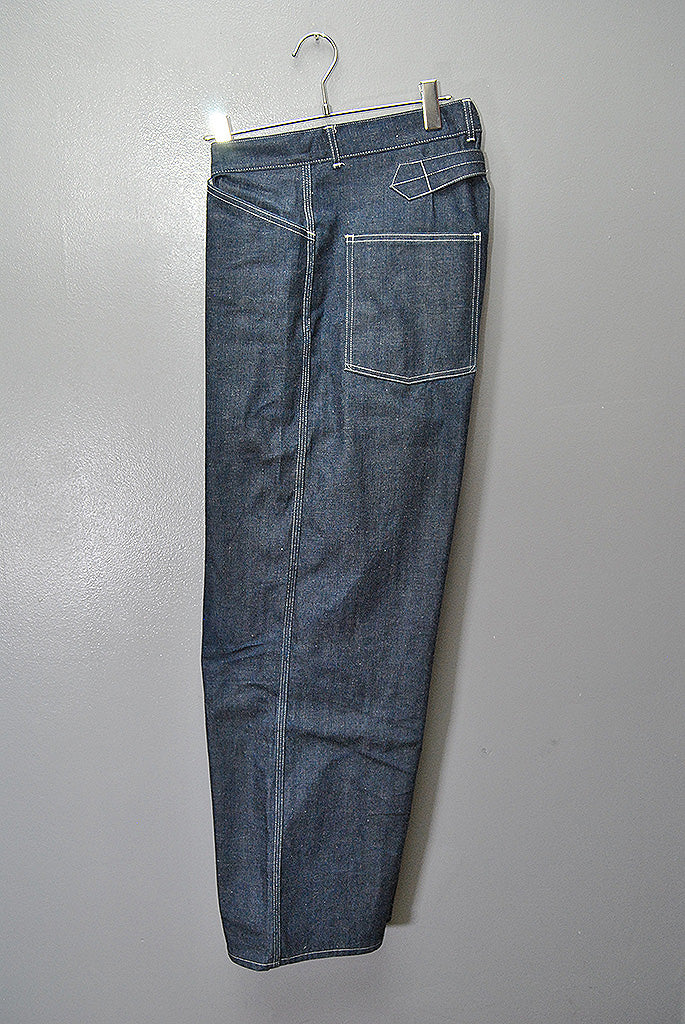 A.PRESSE Military Denim Trousers