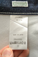 A.PRESSE Military Denim Trousers