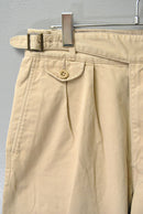 KENNETH FIELD GURKHA TROUSERS - CHINO