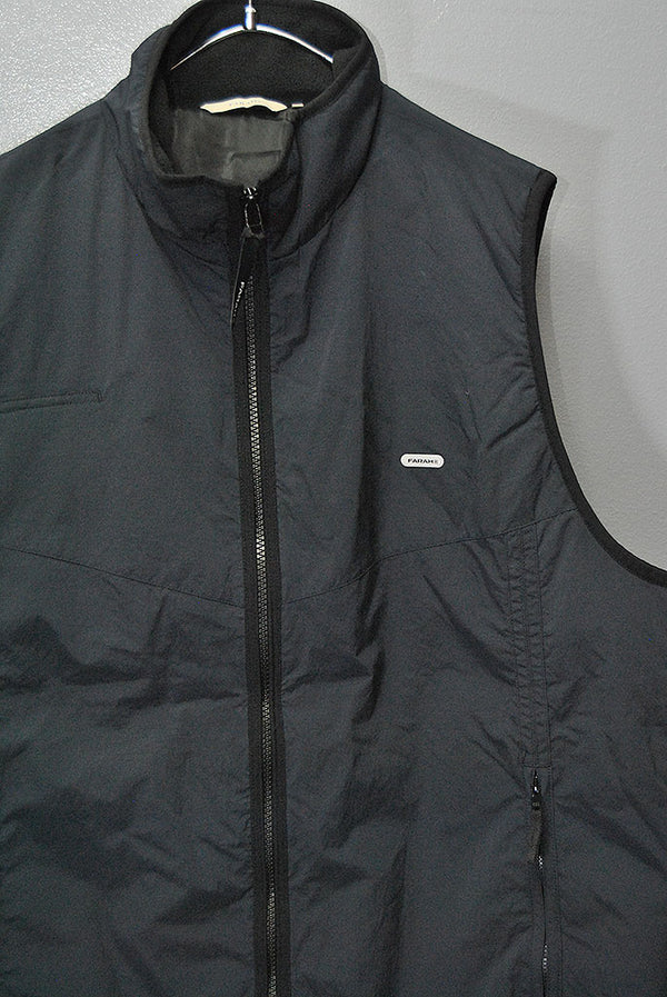 FARAH Nylon Zip Up Vest