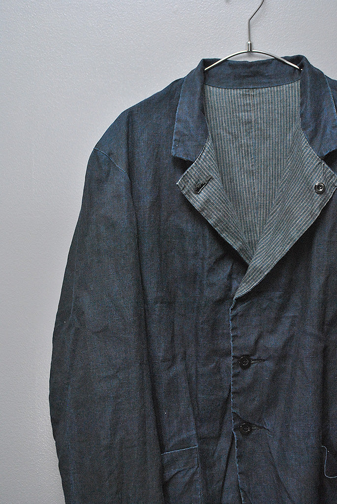 OUTIL REVERSIBLE COTTON LINEN JACKET