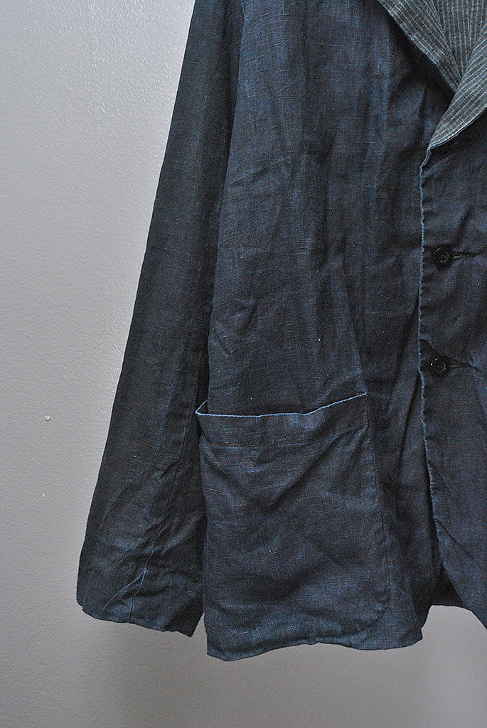 OUTIL REVERSIBLE COTTON LINEN JACKET