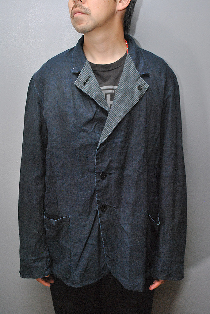 OUTIL REVERSIBLE COTTON LINEN JACKET