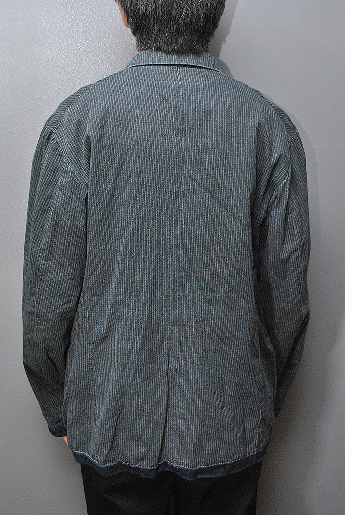 OUTIL REVERSIBLE COTTON LINEN JACKET