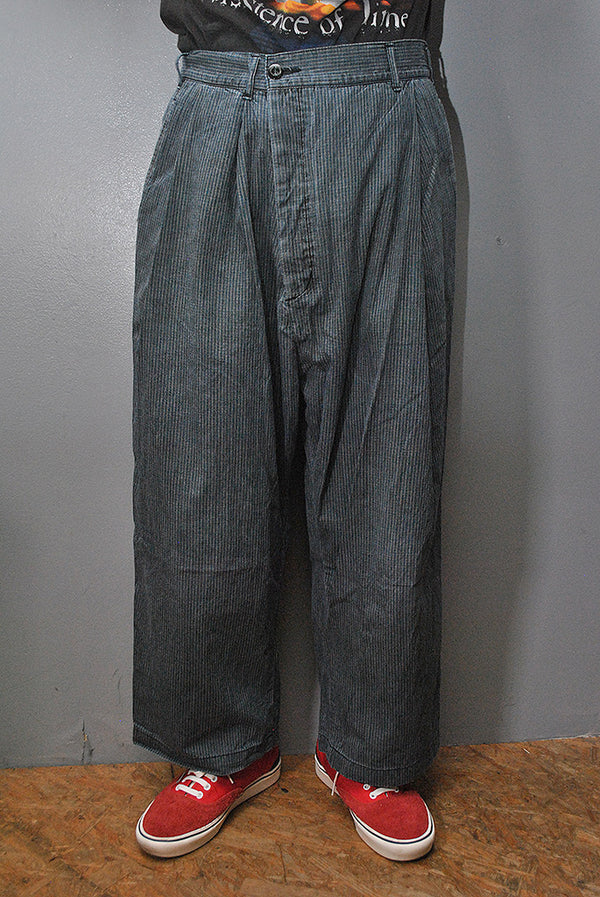 【希少】outil ウティ pantalon cuers アシンメトリー 製品染 OUTIL PANTALON CUERS